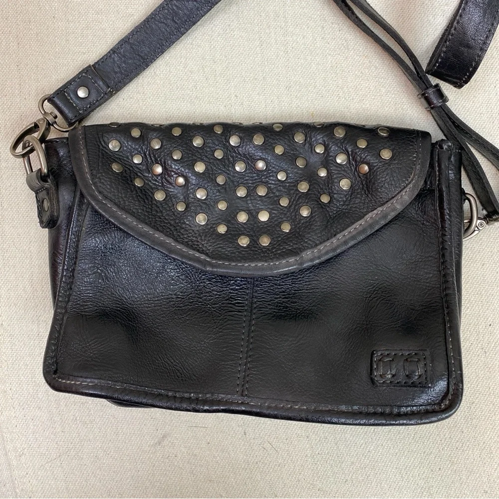 Bed Stü Occurrence Handbag/Crossbody/Clutch black studded - Picture 6 of 9